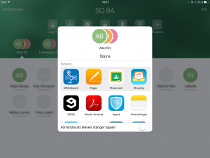 Apple Classroom Choose App